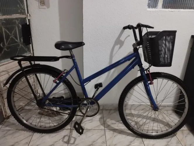 Bicicleta aro 26 rolamento e raios Inox toda filé 