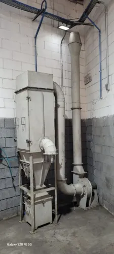 Filtro Industrial Coletor de Pó Exaustor 