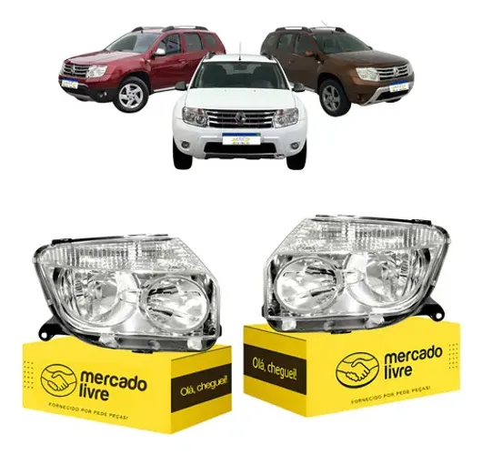 Par Farol Duster 2012 2013 2014 2015 Dynamique Expression Ambos Lados