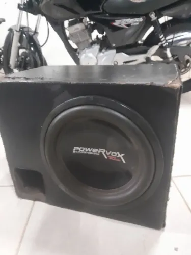 Power vox caixa projetada