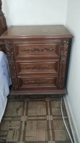 Par de Mesinhas de Cabeceira 3 Gavetas de 1982