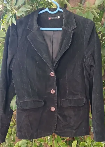 Blazer Preto Feminino Tamanho: 40