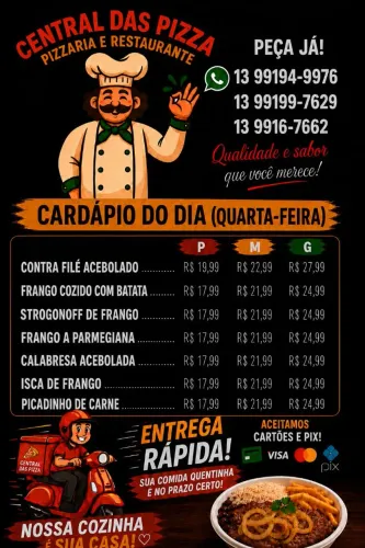 Marmitex trabalhamos entregas.