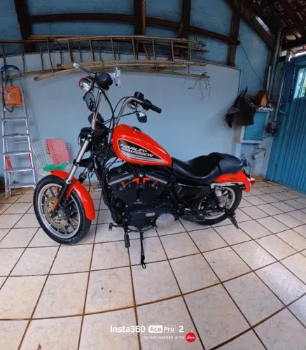 HARLEY-DAVIDSON IRON 883 2012 36 mil KM - chave reserva e manual