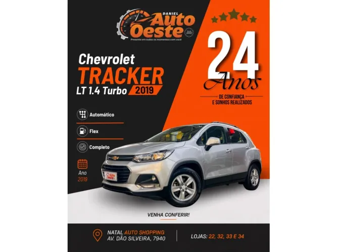 Chevrolet Tracker LT 1.4 Turbo 16V Flex 4X2 Aut. 2019