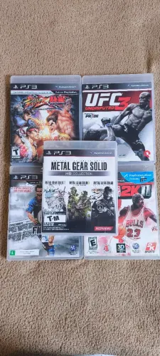 Lote jogos PS3 