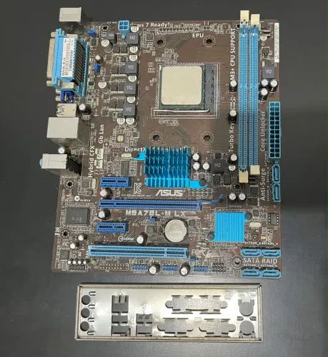 Processador + Placa Mãe M5A7BL-M LX + FX 4300