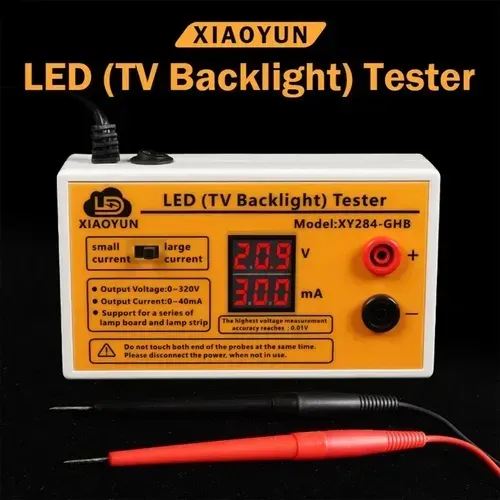 Testador De Barra De Led Backlight Tv Led 0 A 320v C/seletor