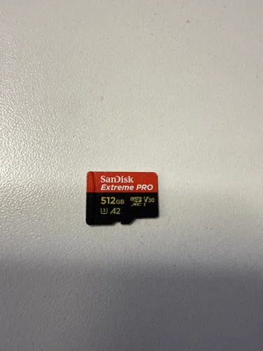 Cartão de memória Sandisk extreme pro 512 Gb