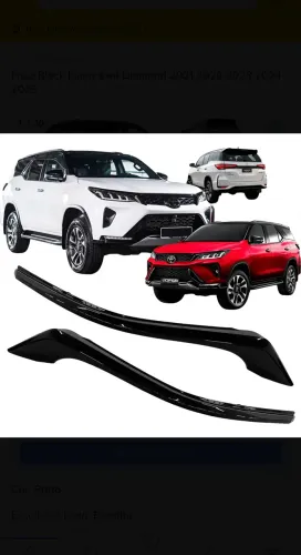 Friso Farol Hilux Sw4 Diamond 2021 A 2024 Black Piano