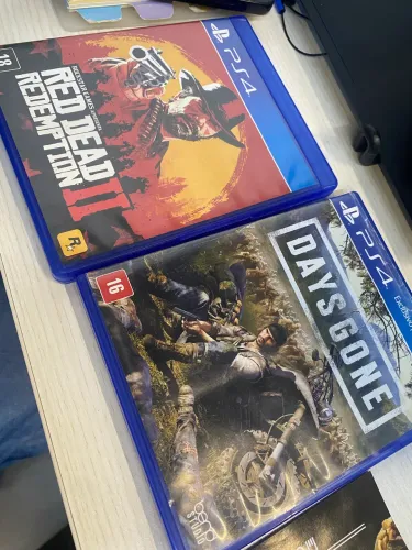 Jogos ps4 Red Dead 2 & Days Gone