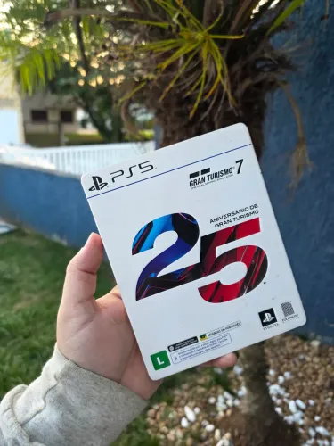 Jogo Gran Turismo 7 edição limitada 25° aniversário - com steelbook