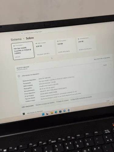 Notebook Vaio i3