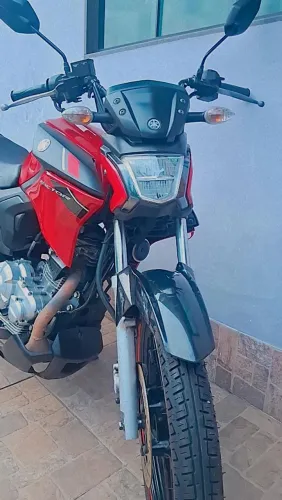 NOVA YAMAHA FACTOR 2025 VERMELHA - TODA REVISADA