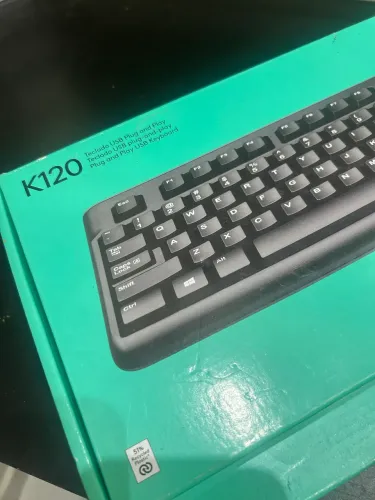 Teclado Logitech K120 USB Novo na Caixa