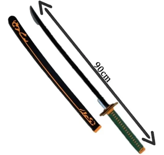 Katana de Madeira - Shinobu Kocho Demon Slayer - COM BAINHA