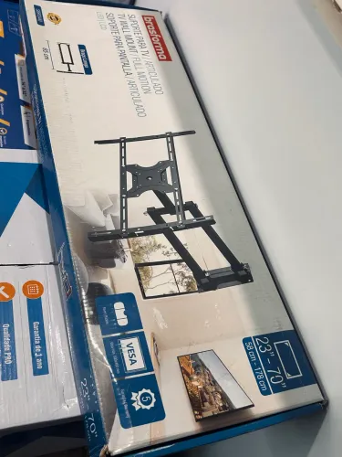 Suporte Articulado para Tv 23 - 70 Polegadas Braço Longo 65cm - Promoção 