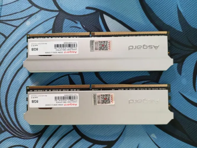 Memória ram asgard 2x8 3200mhz