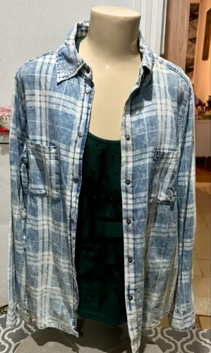 Blusa de xadrez