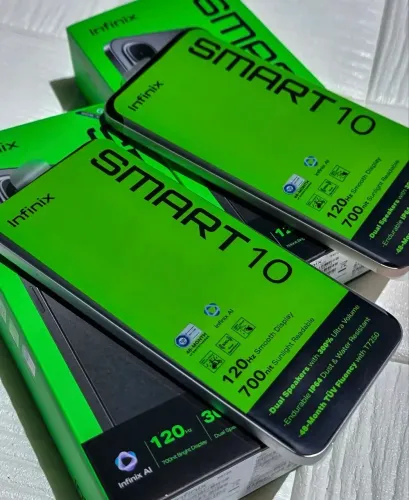 INFINIX SMART 10 4/128GB NFC (NOVO) - PROMOÇÃO!!