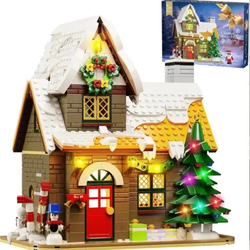 Blocos de montar Natal 1024 compatível LEGO novo lacrado