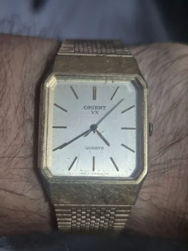 Relógio ORIENT VX QUARTZ DOURADO - MÁQUINA ORIGINAL