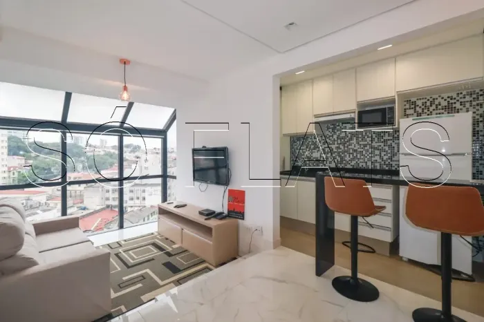 Santana a 600m do metrô | Flat 53m² com 2 dormitórios e lazer completo na Zona Norte