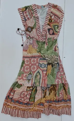 Vestido longo marca Farm tamanho P