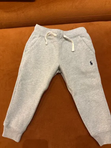 Calça de Moletom Infantil Polo Ralph Lauren Original 2T Cinza
