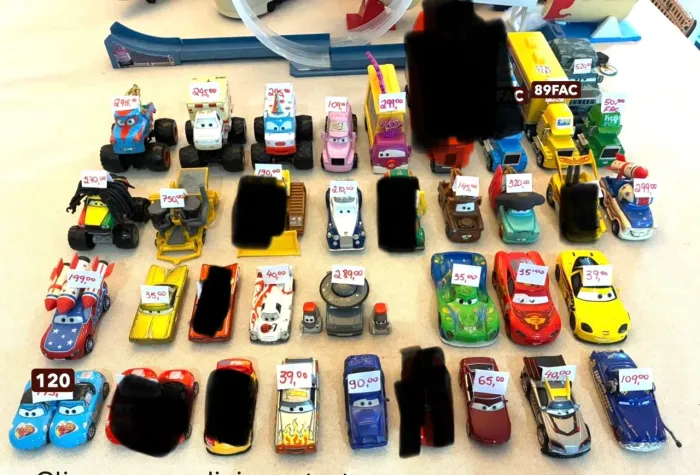 Cars Pixar Disney lote de carrinho Cars carros relâmpago McQueen