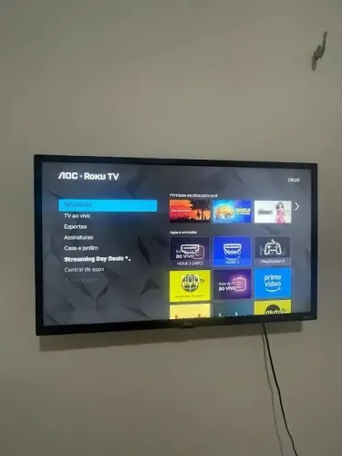 Tv AOC 32 polegadas Roku