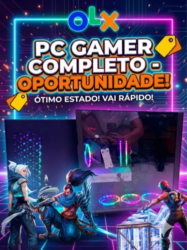 COMPUTADOR PC GAMER - I5 - 16GBRAM - 1TB SSD - RX 580