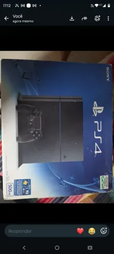 Vendo ps4 destravado completo bem conservado pouco uso