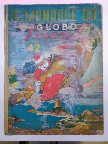 Almanaque do Globo Juvenil 1942 Raro - Mandrake!