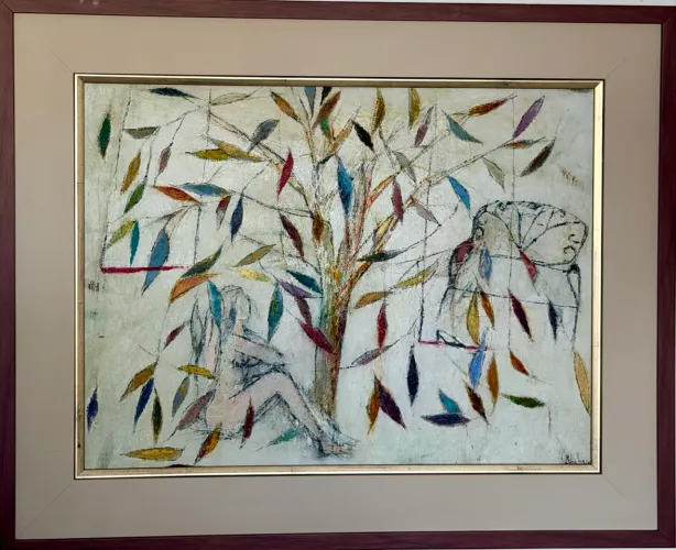 QUADRO FÁTIMA TOSCA (OBRA ARTE)