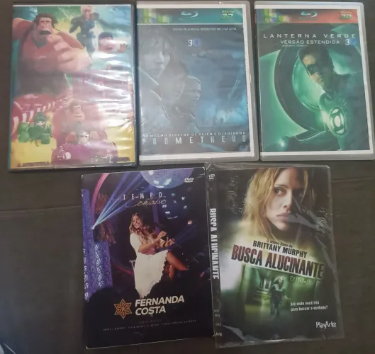10 filmes de títulos diversos