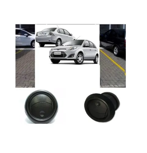 Difusor De painel Ar Ford Fiesta 2008 Central Parte Lateral Preto valor unitário