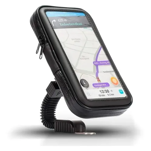 Suporte Celular Para Moto Impermeável Gps Retrovisor 6,3 Sp-c23l