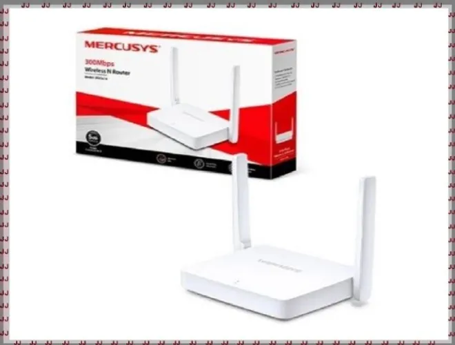 Repetidor e roteador Mercusys 300 Mbps - Mw301r