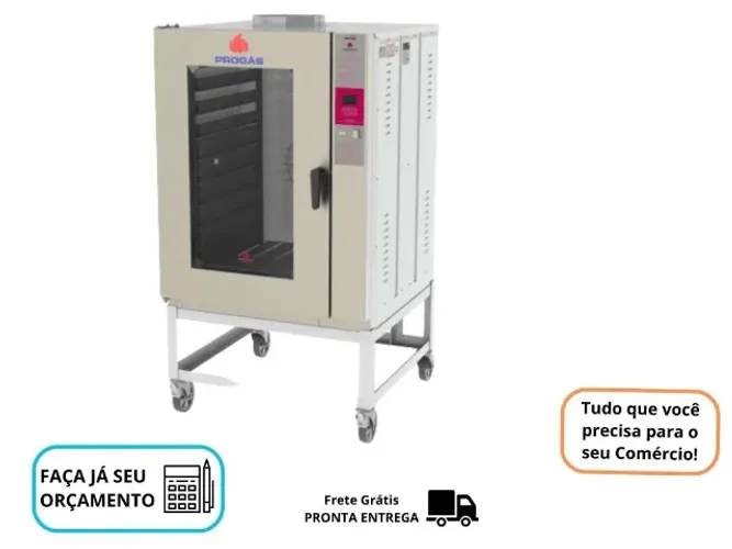 Forno Elétrico 10 Esteiras Progas Novo 
