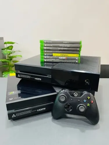 Xbox one com jogo e garantia / comprando hoje leva kinect 