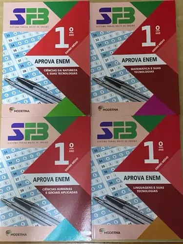Livros FB Aprova Enem 1ª série 