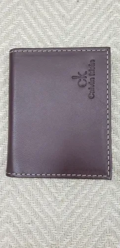 Carteira marrom calvin klein