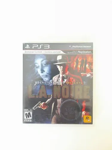 Jogo L.A. Noire (Capa Cópia e Sem Manual/Encarte) de PS3