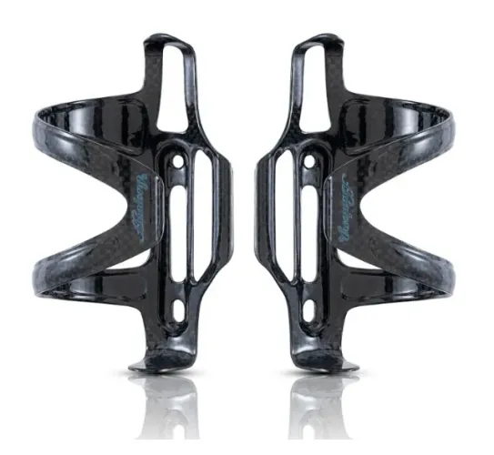 PAR de Suporte lateral caramanhola fibra de carbono - Bike garrafa de água - Novo