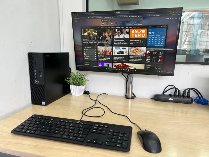 Computador Dell completo, monitor de 27 polegadas 