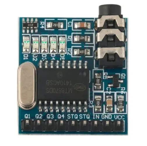 Decodificador De Voz Mt8870 Dtmf Modulo    Arduino Automação Robotica COD-AM226  