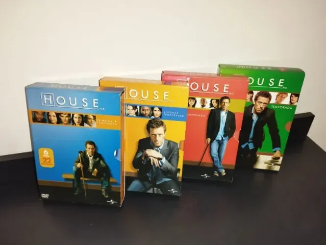 DVD House M D (4 Temporadas)