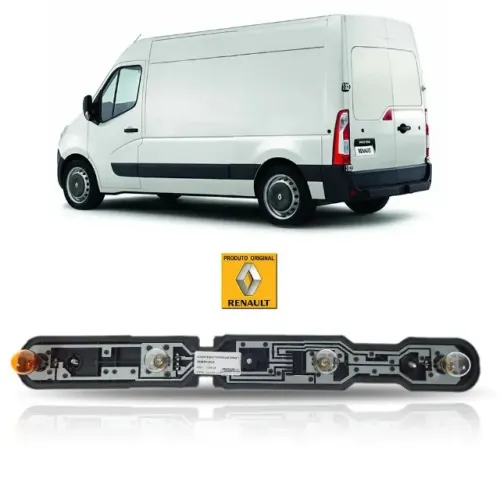 Soquete da Lanterna Traseira Lado Direito Original Renault Master 2014 A 2019
