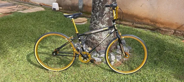 Caloicross gota dourada aro 26